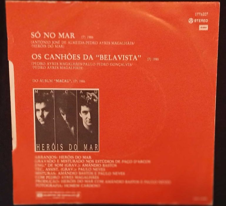 Heróis Do Mar - Só No Mar (Vinil 7")