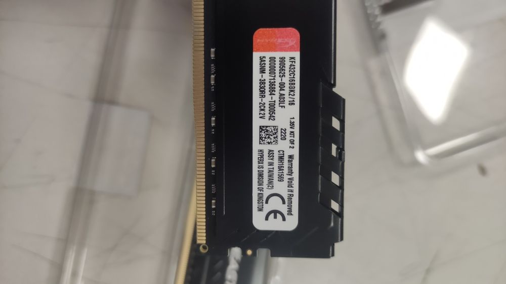 Kingston fury ddr4 2x8gb 3200mhz