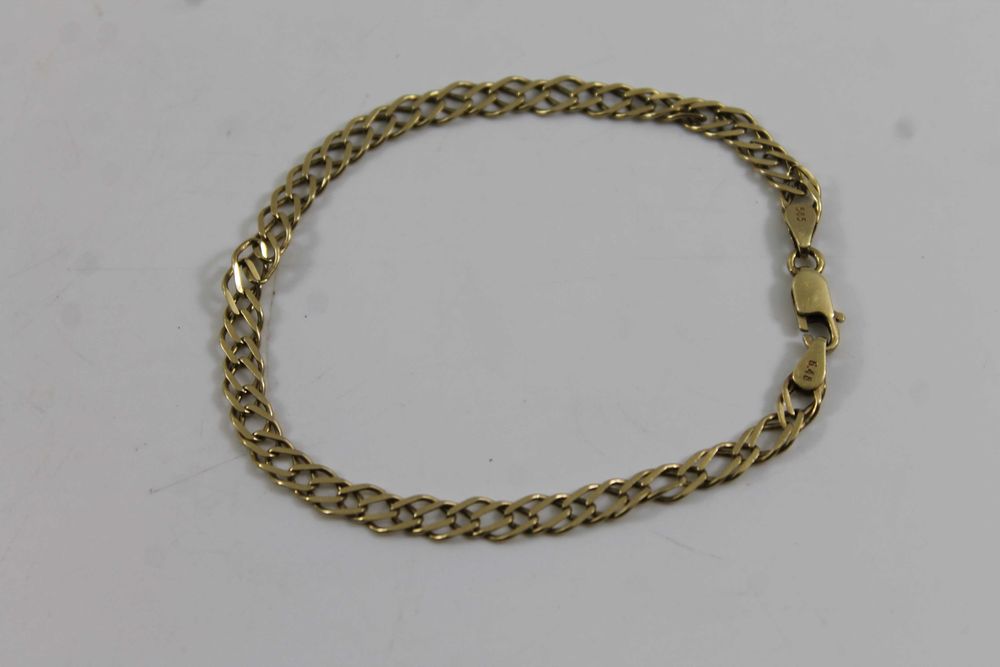 Złota bransoletka 585 5,20g 20cm monaliza