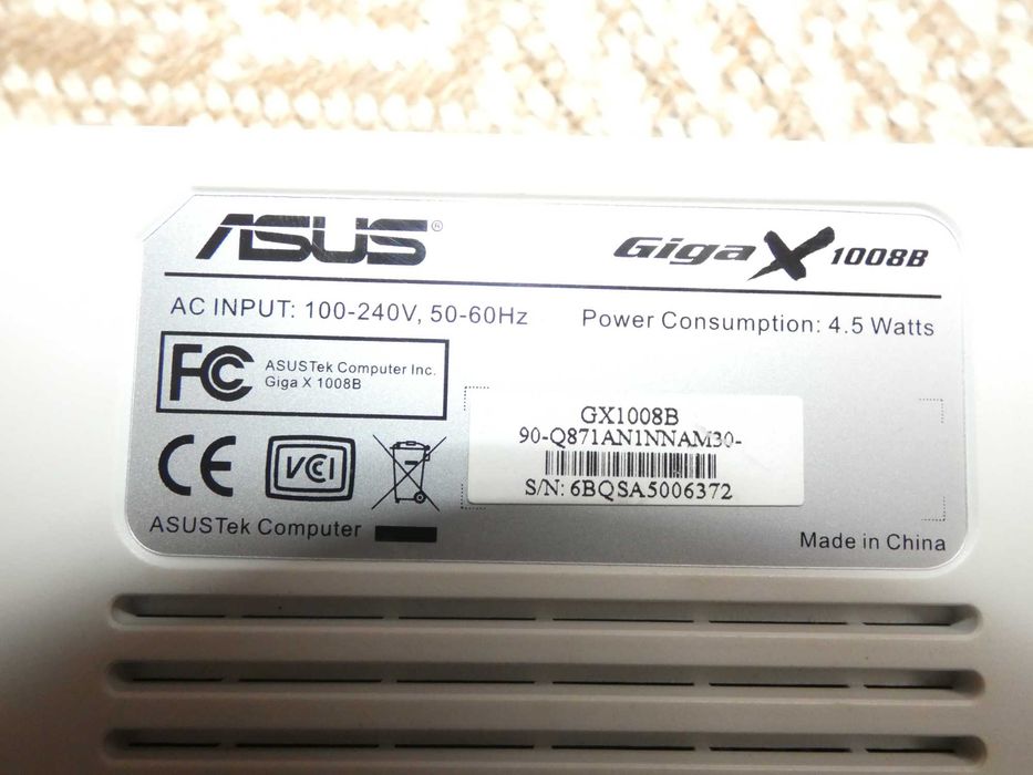 modem/router bezprzewodowy ASUS Giga X 1088.