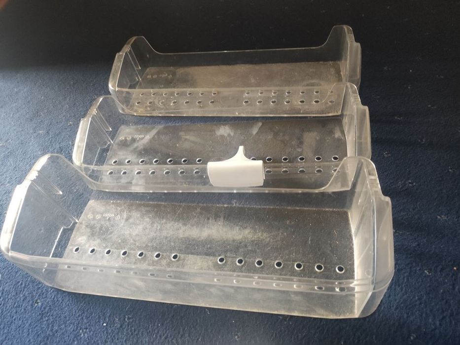 Półki do lodówki Beko side by side 3 sztuki