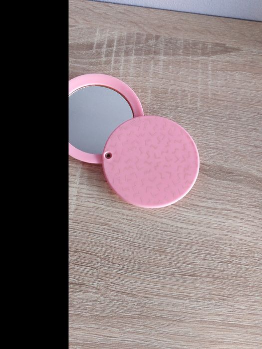 Mini lusterko różowe