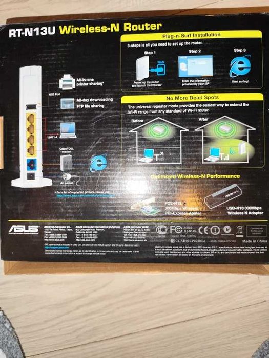 Routery
Router Asus RT-N13U