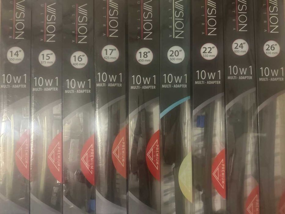 pióro wycieraczki 500/20'' vision ultra UNIWERSALNE 10w1 multi-adapter