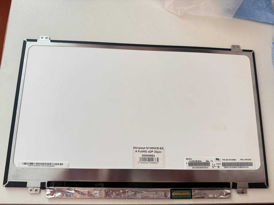 Матриця N140HCE-EA A FullHD eDP 30pin