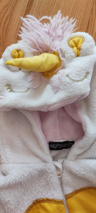 Kombinezon jednorożec piżama kostium 104