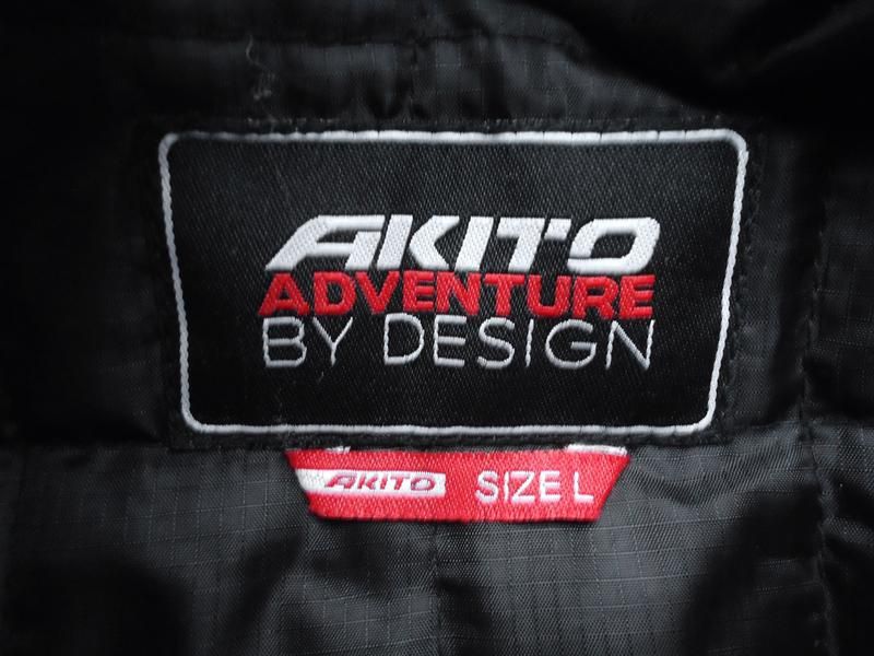 мотокуртка Akito Horizont текстильна із захистом (L)