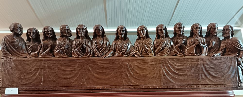 Ceia de Cristo em relevo