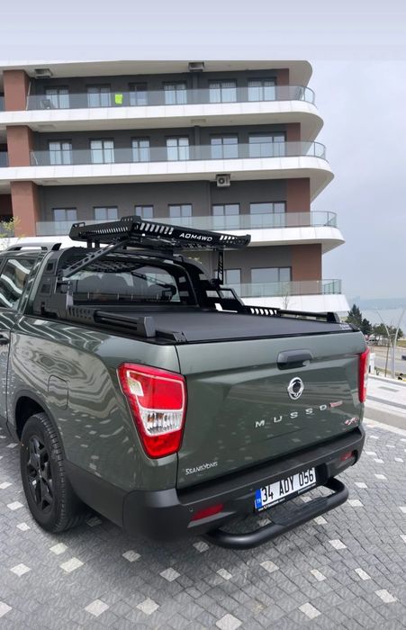 Ssangyong Musso orurowanie paki COMBAT z koszem