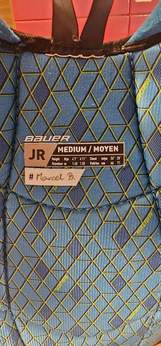 Naramienniki Bauer Medium Moyen JR