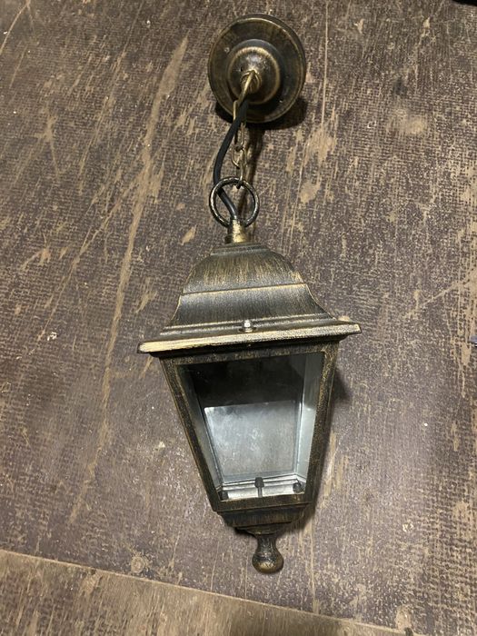 Lampa retro na zewnonts