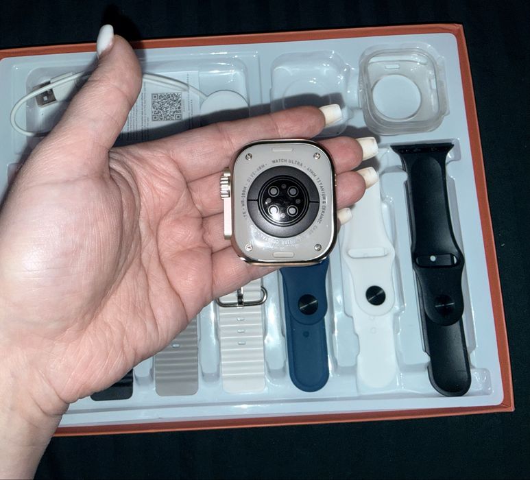 Смарт годинник Ultra 9 49mm + 7 ремінців
