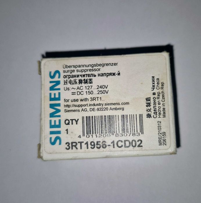Обмежувач перенапруги (RC element) 3RT1956-1CD02
