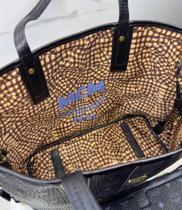 Жіноча сумка MCM Liz Reversible Shopper / Оригигинал сумка МСМ
