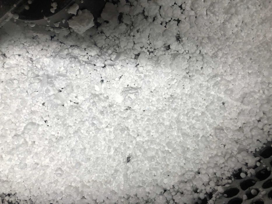 Regranulat styropianowy