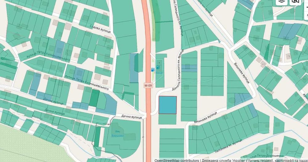 Продаж земельної ділянки КОМЕРЦІЙНОГО  призначення