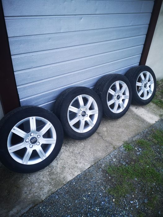 Opony plus felgi aluminiowe Audi