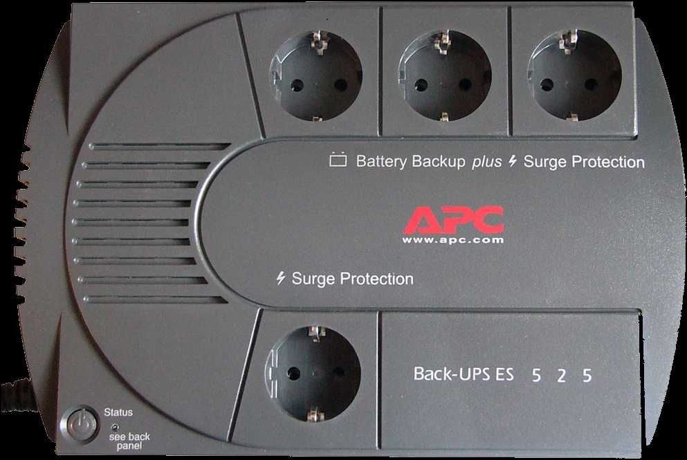 УПС ИБП (источник бесперебойного питания) APC Back-UPS ES 525 BE525-RS