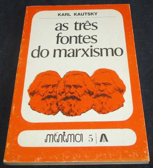 Livro As três fontes do marxismo Karl Kautsky Assírio