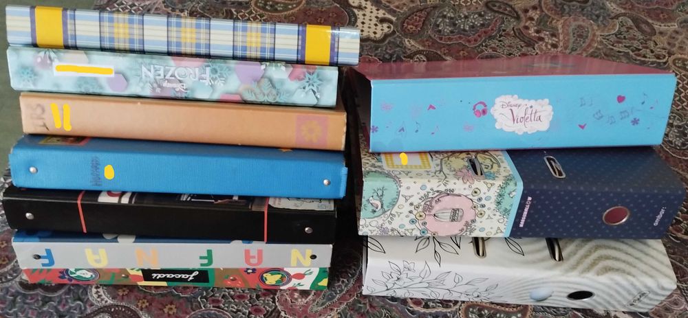 Conjunto 10 Dossiers Capas Arquivo