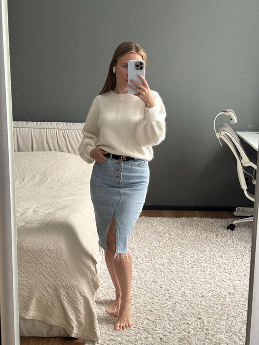 Спідниця юбка джинсова