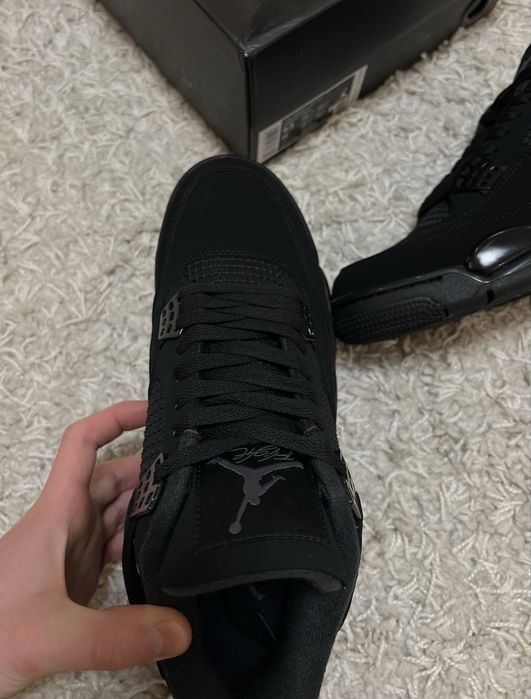 Кросівки Nike Air Jordan 4 Retro Black Cat - CU1110-010