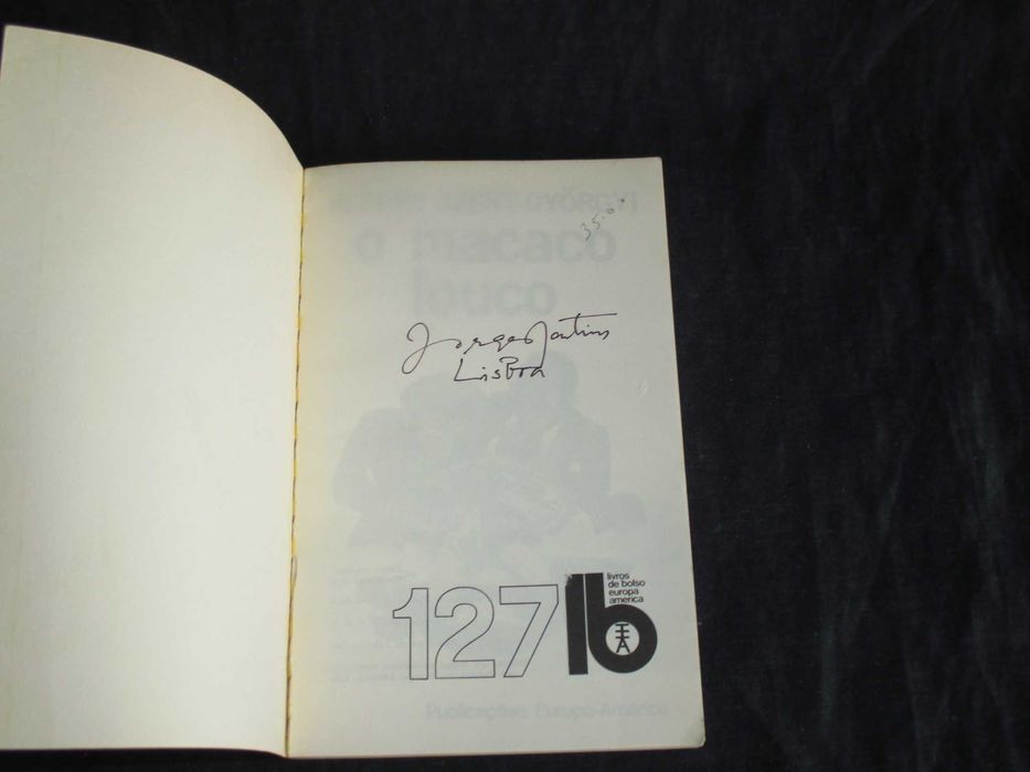 Livro O macaco louco Albert Szent-Györgyi Bolso Europa-América