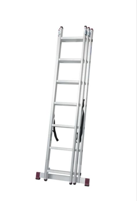Алюмінієва 3-секційна драбина KRAUSE Corda 3х7