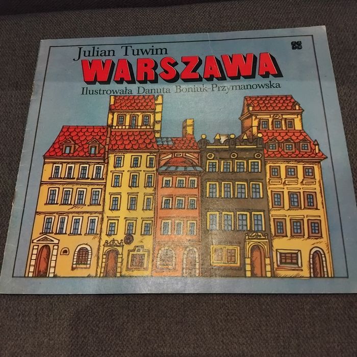Warszawa J.Tuwim książeczka PRL