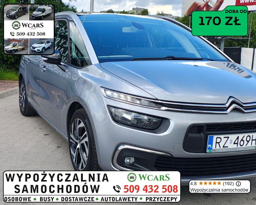 wypożycz auto  wynajem samochodu  wypożyczalnia samochodów busy osobowe busy 7osobowe