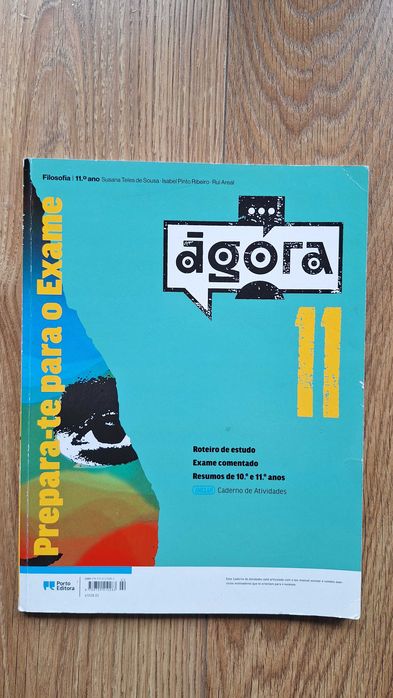 Caderno atividade Filosofia ágora 11 ano Porto Editora