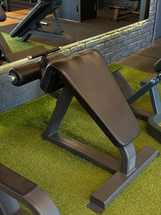 Силовые тренажеры Precor , Жим ногами , Гиперэкстензия жим лежа