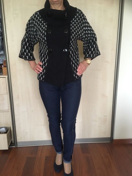 Nowy sweter benetton m/l alpaka wełna
