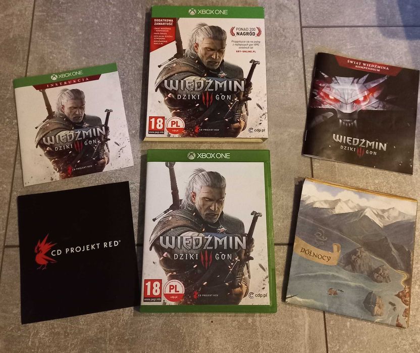 Wiedźmin 3 Premierowe Wydanie 2015 / XBOX ONE / PL / Wiedźmin