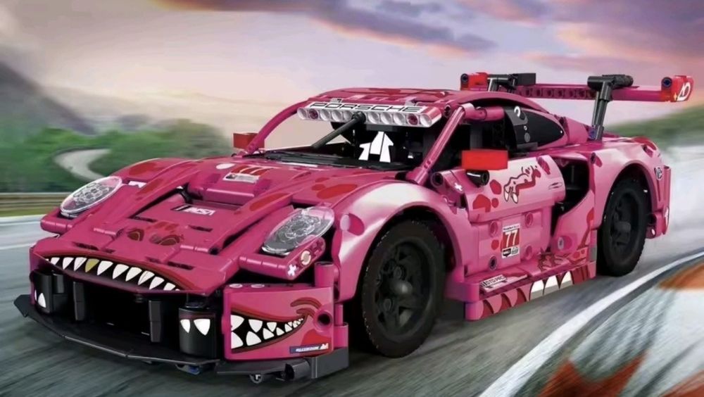 Lego Porsche 911 GT3 R REXY "pink"