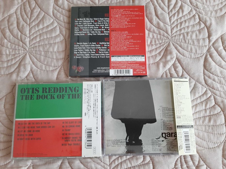 Guns n`Roses - Otis Redding – Nara Leão - Japão - CD