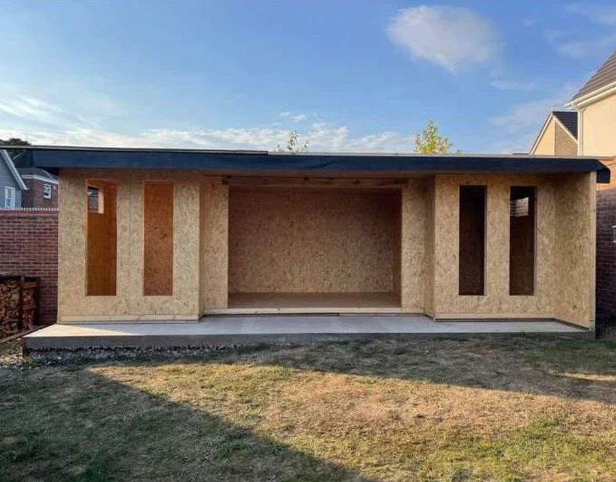 Panele Sip, Dom modułowy, Płyty OSB, Styropian