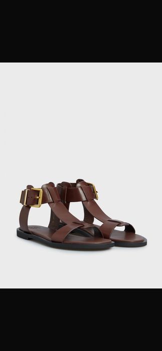 Женские кожаные босоножки  сандали 25 см