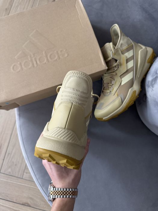 Adidas Terrex Wysokie Oryginalne Buty Trekkingowe Męskie Brązowe 46