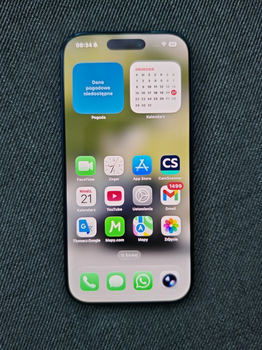 Iphone 17 Pro  Deep Blue 256GB