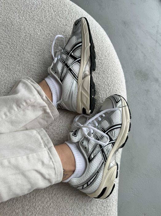 ‼️НОВІ Кросівки ASICS Gel-1130 White Silver