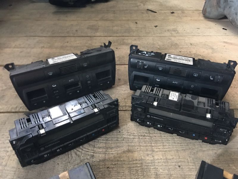 Блок управления печкой климат контролем VW T5 Passat B5 B6 Golf Audi