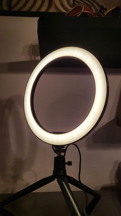 Ring light de mesa