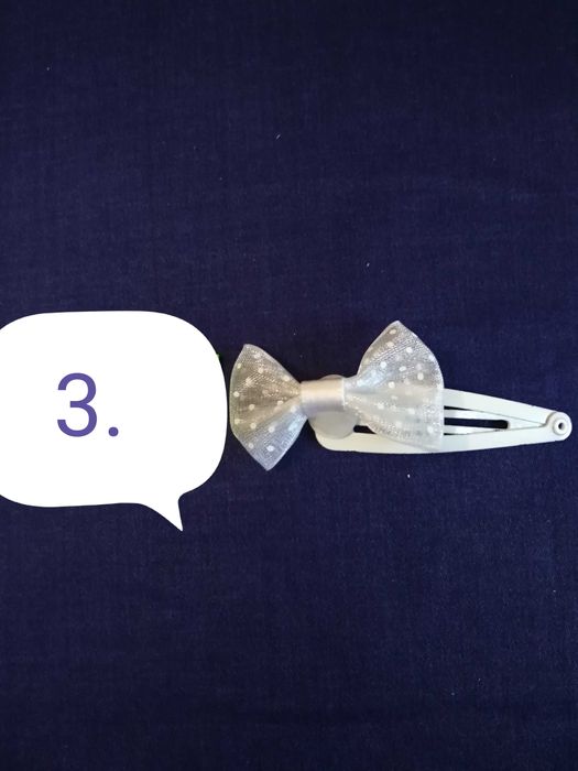 Komunijne ozdoby do włosów kwiatuszki