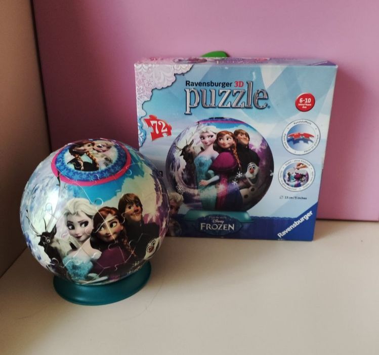 Продам 3d пазлы пластиковые фирмы Ravensburger ,72 шт.