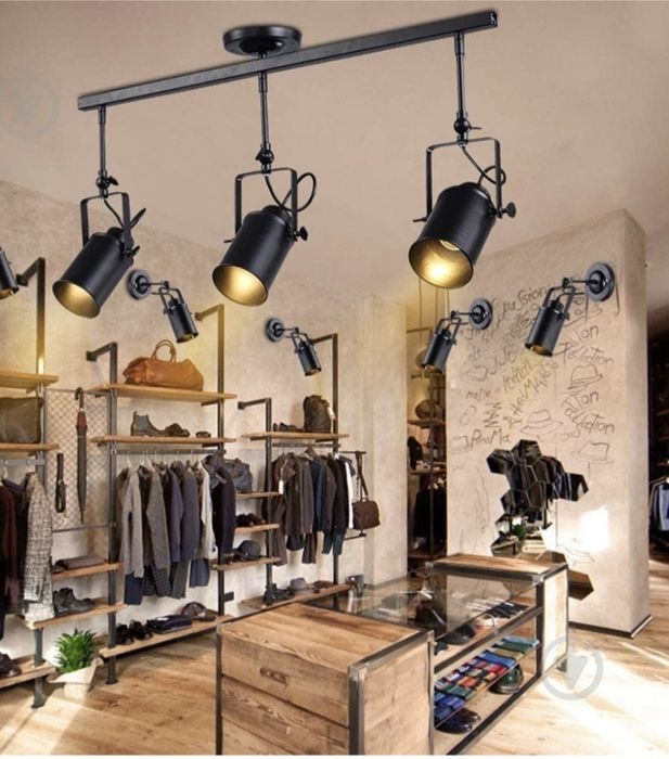 Лампа лофт люстра потолочная