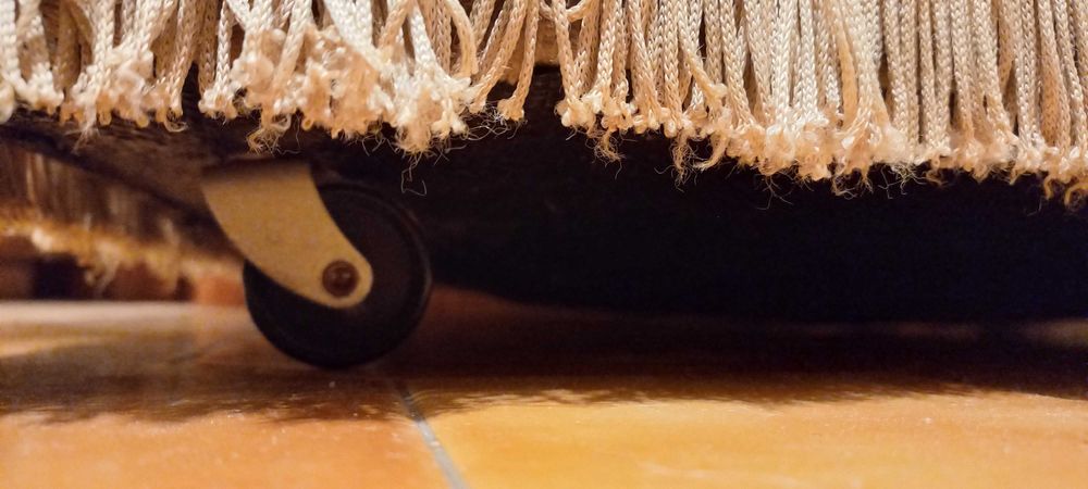 Terno de sofás em tecido