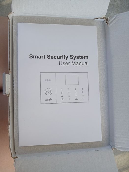 Alarme Casa Inteligente Sem Fios Wi-Fi / GSM (Tuya / Smart Life) – Novo