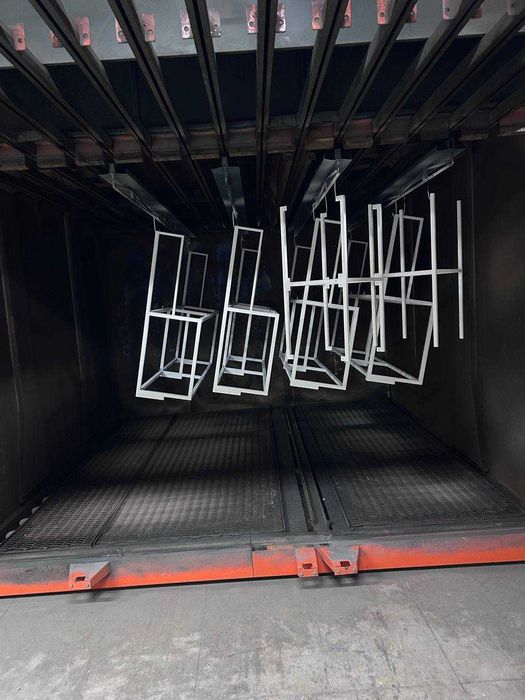 Фарбування металевих меблів порошком Покраска метала до 7 м Пескоструй