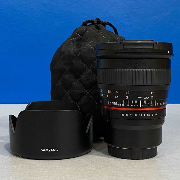 Samyang 50mm f/1.4 AS UMC (Micro 4/3 - MFT) – NOVA – 3 YEARS WARRANTY64170805036291120